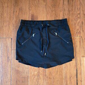 Champion Skort Womens S Black Elastic Waist Pockets Tennis Golf Athletic Pull On